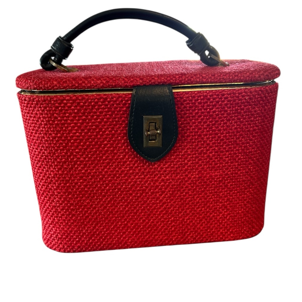 60’s Celebrity tweed train case